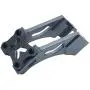 freneci Remote Control Car Metal Upgrade Accessories Tail Fix Parts for Wltoys 144001 1/14 RC Car Upgrade Parts - Titanium