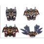 Metal Modified Parts Set Fits Bandai Hobby PG 1/60 RX-0 Unicorn 02 Gundam Banshee Gunpla Metal Modified Parts Set Fits Bandai Hobby PG 1/60 RX-0 Unicorn 02 Gundam Banshee Gunpla