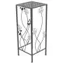 Deco 79 63344 3-Piece Metal Outdoor Plant Stand Set, Square Deco 79 63344 3-Piece Metal Outdoor Plant Stand Set, Square