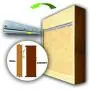 Hangman - Professional French Cleat – For Mirrors, Pictures, Ledges, Cabinets & Headboards - Aluminum: CBH-30 Hangman - Professional French Cleat – For Mirrors, Pictures, Ledges, Cabinets & Headboards - Aluminum: CBH-30