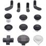 eXtremeRate Metal Replacement Thumbsticks Mod Swap Joysticks for Xbox One Elite Series 2, Gaming Accessories 2 D-Pads 4 Paddles for Xbox One Elite Series 1, Elite Series 2 Controller - 13 in 1 Black