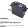 YoungRC MG996R Servo Metal Gear Torque Digital Servo Motor for Racing Car truch Parts utaba JR Car RC Model Helicopter Boat Robot(2PCS)
