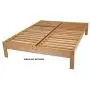 KD Frames Nomad Platform Natural Poplar Bed - Queen KD Frames Nomad Platform Natural Poplar Bed - Queen