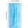 Wecolor 50 Pcs Disposable 3 Ply Earloop Face Masks, Suitable for Home, School, Office and Outdoors (Blue) Wecolor 50 Pcs Disposable 3 Ply Earloop Face Masks, Suitable for Home, School, Office and Outdoors (Blue)