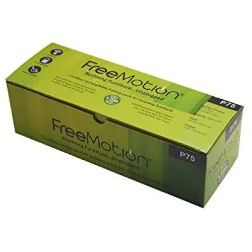 FreeMotion P75 7500 mAh Battery Power Recliner Rechargeable Battery Pack, for Sofa Battery, Sectional Battery, Furniture Battery, with Power Supply FreeMotion P75 7500 mAh Battery Power Recliner Rechargeable Battery Pack, for Sofa Battery, Sectional Battery, Furniture Battery, with Power Supply