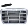 Chrome Front Bumper Hood Grill Radiator Grille with Bug Screen Replacement For Freightliner Cascadia 2008-2016 Chrome Front Bumper Hood Grill Radiator Grille with Bug Screen Replacement For Freightliner Cascadia 2008-2016