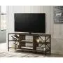 Furnitela Entertainment Center for 55 inch TV, Electronics Friendly TV Stand, Walnut Color Console Table with Storage Furnitela Entertainment Center for 55 inch TV, Electronics Friendly TV Stand, Walnut Color Console Table with Storage