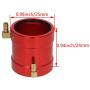 Fielect RC Model Boat Motor Water Cooling Jacket Metal Parts Red for for 36-Series RC Boat Motor Part Accessory 1Pcs