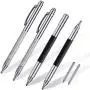 6 Pieces Engraving Pen Tip Scriber Includes 2 Tungsten Carbide Scribers with Magnet, 2 Double Head Scribers and 2 Replacement Tip, Metal Etching Engraving Pen for Metal Glass Ceramics Stone Wood 6 Pieces Engraving Pen Tip Scriber Includes 2 Tungsten Carbide Scribers with Magnet, 2 Double Head Scribers and 2 Replacement Tip, Metal Etching Engraving Pen for Metal Glass Ceramics Stone Wood