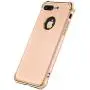 iPhone 8 Plus Case, Ultra Slim Flexible iPhone 8 Plus Matte Case, Styles 3 in 1 Electroplated Shockproof Luxury Cover Case for iPhone 8 Plus (Gold)
