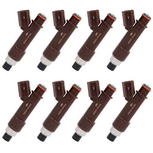 Fuel Injector Parts,ROADFAR 4 Hole Engine Fuel Injector Kits Fit for 2005-2009 Lexus GX470 2006-2007 Lexus LX470 2005-2009 Toyota 4Runner 2005-2007 Toyota Land Cruiser 23250-0F020,Pack of 8