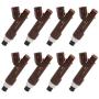 Fuel Injector Parts,ROADFAR 4 Hole Engine Fuel Injector Kits Fit for 2005-2009 Lexus GX470 2006-2007 Lexus LX470 2005-2009 Toyota 4Runner 2005-2007 Toyota Land Cruiser 23250-0F020,Pack of 8