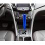 Thruifo 7.09'' Gear Stick Shifter Knobs, Long Weighted Car Shift Head Knob with Aluminum Alloy Fit Most Manual Automatic Vehicles, Blue