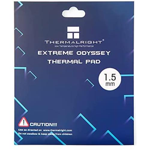 Thermalright Odyssey Thermal Pad 12.8 W/mK, 120x120x1.5mm, Heat Resistance, High-Temperature Resistance, Non-Conductive, Silicone Thermal Pads for Laptop Heatsink/GPU/CPU/LED/Gelid/PS4(120x120x1.5mm)
