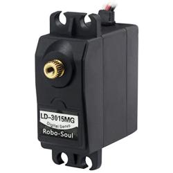 LewanSoul Hiwonder LD-3015MG Standard Full Metal Gear Digital Servo with 17kg High Torque for RC Robot Car(Control Angle 270)