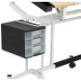 Studio Designs Pro Craft Station in White with Maple 13245