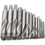 JIUWU 13pcs Tungsten Steel Cemented Carbide Twist Drill Bits, Metal Drill YG Alloy Blade, for Stainless Steel Copper Aluminum Zinc Alloy, 3 4 5 6 7 8 9 10 11 12 13.5 14 15mm