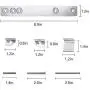 Microwave Under Cabinet mounting kit WX4-A019 JXA019K Compact Undercabinet Mounting Kit Replacement by AMI PARTS for GE Microwave Oven AP3205226, JXA019K Microwave Under Cabinet mounting kit WX4-A019 JXA019K Compact Undercabinet Mounting Kit Replacement by AMI PARTS for GE Microwave Oven AP3205226, JXA019K