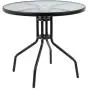 Flash Furniture Nantucket 6 Piece Black Patio Garden Set with Table, Umbrella and 4 Folding Chairs Flash Furniture Nantucket 6 Piece Black Patio Garden Set with Table, Umbrella and 4 Folding Chairs