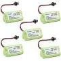 Kastar 5-Pack Ni-MH Battery 3.6V 1200mAh Replacement for Lithonia ELB-B001, Lithonia EU2 LED, M12, Lithonia ELM2LED, Lithonia 00257, Unitech AA900MAH 3.6V Ni-CD Exit Sign Emergency Light Battery