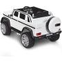 Costzon Ride on Car, Licensed Mercedes-Benz Maybach G650S, 12V Battery Powered Toy w/ 2 Motors, 2.4G Remote Control, 3 Speeds, Lights, Horn, Music, Truck, Electric Vehicle for Kids (White)