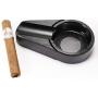 CiTree Cigar Ashtray, Cigar Travel Ashtray, Metal Ashtray (Black)