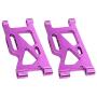 Mingbai Alloy Front&Rear Suspension Arms for WLtoys 124019 1/12 RC Car, RC Car Upgrade Metal Front&Rear Swing Arm Spare Part (2-Pack Front Swing Arm)