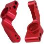 Aluminum Rear Stub Axle Bearing Carriers Upgrade Parts 3752 for Traxxas 1/10 2WD Slash Rustler VXL Stampede Bandit, Red