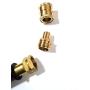 Garden Hose Quick Connect Set, Extra 20 Washers, 4 Female Connectors + 6 Male Connectors.
