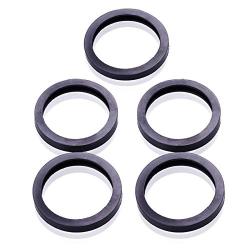 ORANDESIGNE 5 Pack Gas Can Gaskets Replacement Gas Tank Jug Spout Rubber Washer Seal fit for Plastic Tank Gott Rubbermaid Essence Wedco Briggs & Stratton Scepter Moelle Eagle Midwest EZ-pour(5 O ring)