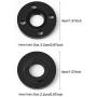 HOMEACC 4.5'' 5'' 5/8-11 Angle Grinder Wrench Spanner Metal Lock Nut for Compatible with Dewalt Milwaukee Makita 193465-4 Bosch Black & Decker Ryobi