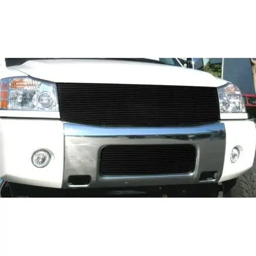 T-Rex Grilles 20780B Horizontal Aluminum Black Finish Replacement Billet Grille for Nissan Titan Armada T-Rex Grilles 20780B Horizontal Aluminum Black Finish Replacement Billet Grille for Nissan Titan Armada