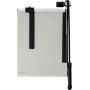 Dahle 15e Vantage Paper Trimmer, 15'' Cut Length, 15 Sheet, Automatic Clamp, Adjustable Guide, Metal Base with 1/2'' Gridlines, Guillotine Paper Cutter