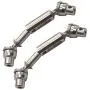 2PCS ShareGoo Metal RC Car Drive Shaft CVD Center Driving Shaft Dogbone 50-70mm for WPL HengLong 1/16 1/24 RC Military Truck Crawler Car 2PCS ShareGoo Metal RC Car Drive Shaft CVD Center Driving Shaft Dogbone 50-70mm for WPL HengLong 1/16 1/24 RC Military Truck Crawler Car