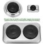 VASTOOLS Magnetic Tray Holder 3pc / Stainless Steel/for Socket Screw Nuts Bolts Metal Parts/Extra Strong Magnet, Thickened Tray