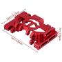 RC Chassis Protector, Aluminium Alloy Middle Gearbox Chassis RC Upgrade Part for TRAXXAS TRX4 Land Rover Defender