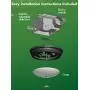 Hunter 81021 Ventilation Victorian Bathroom Exhaust Fan and Light Combination, Silver (Bathroom Vent Fan, Exhaust Fan) Hunter 81021 Ventilation Victorian Bathroom Exhaust Fan and Light Combination, Silver (Bathroom Vent Fan, Exhaust Fan)