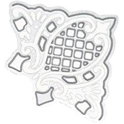 Gilroy Flower Corner Metal Cutting Dies Embossing Stencil Template for DIY Scrapbook Album Invitation Card Craft