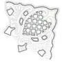 Gilroy Flower Corner Metal Cutting Dies Embossing Stencil Template for DIY Scrapbook Album Invitation Card Craft
