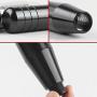 Aluminum Weighted Manual Shift knobs, Long Stick Shift Knob Gear Shifter Knobs, Car Accessories Lever Cover Head 5 inch Universal Shifter Knobs with 3 Threaded Adapters M8 M10 M12 x 1.25(Black)