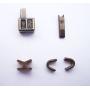 Bronze #3 metal zipper head box zipper sliders retainer insertion pin easy for zipper repair,Zipper Repair Kit (#3)