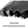 VICOOL Grill Parts for charbroil Commercial Series 4 Burners 463268008, 463248208, Heat Plates,Burners, Crossover Tubes Kits