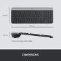 Logitech MK470 Slim Wireless Combo - Graphite Logitech MK470 Slim Wireless Combo - Graphite