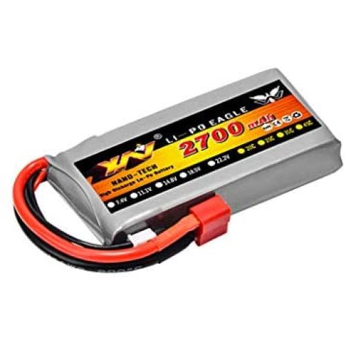 Longay Upgrade 7.4V 2700mAH 2S Battery Spare Part for WLTOYS 12428 1/12 RC Car