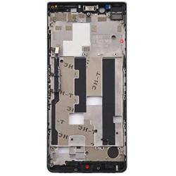 Replacement Spare Parts Middle Frame Bezel Plate with Side Keys for BlackBerry KEY2 LE / KEY2 Lite (Black) Repair Parts (Color : Black)