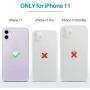 ESR iPhone 11 Screen Protector [2 Pack] + iPhone 11 Metal Kickstand Case