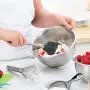 Tovolo Flex-Core Stainless Steel Handled Spatula, Removable Head, Heat Resistant, Candy Apple Red Tovolo Flex-Core Stainless Steel Handled Spatula, Removable Head, Heat Resistant, Candy Apple Red