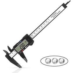 Digital Caliper, Sangabery 0-6 inches Caliper with Large LCD Screen, Auto - Off Feature, Inch and Millimeter Conversion Measuring Tool, Perfect for Household/DIY Measurment, etc