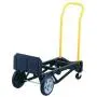 Harper Trucks Lightweight 400 lb Capacity Glass Filled Nylon Plastic Convertible Hand Truck and Dolly Harper Trucks Lightweight 400 lb Capacity Glass Filled Nylon Plastic Convertible Hand Truck and Dolly