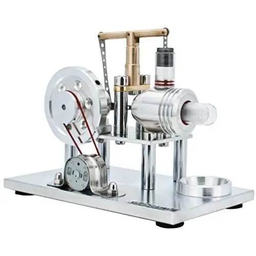 DjuiinoStar Hot Air Stirling Engine, Solid Metal Construction, Electricity Generator (DHA-BG-405) DjuiinoStar Hot Air Stirling Engine, Solid Metal Construction, Electricity Generator (DHA-BG-405)